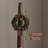 Black Walnut Metal Freestanding Coat Rack