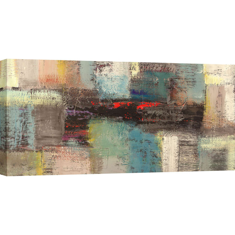 Velvets (details) by Lucas - Wrapped Canvas Print, 35 cm H x 70 cm W