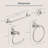 3 - Piece Bathroom Hardware Set-91598312