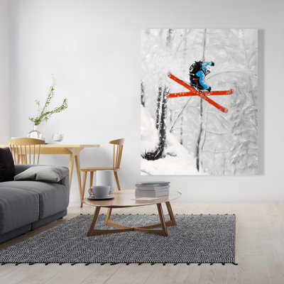Art sur toile orange