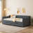 Upholstered Tufted Daybed with Drawers-909190506-909190504