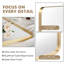 PrimePlus Rectangle Wall Mirror Bathroom Vanity Mirror-76147093-66713681