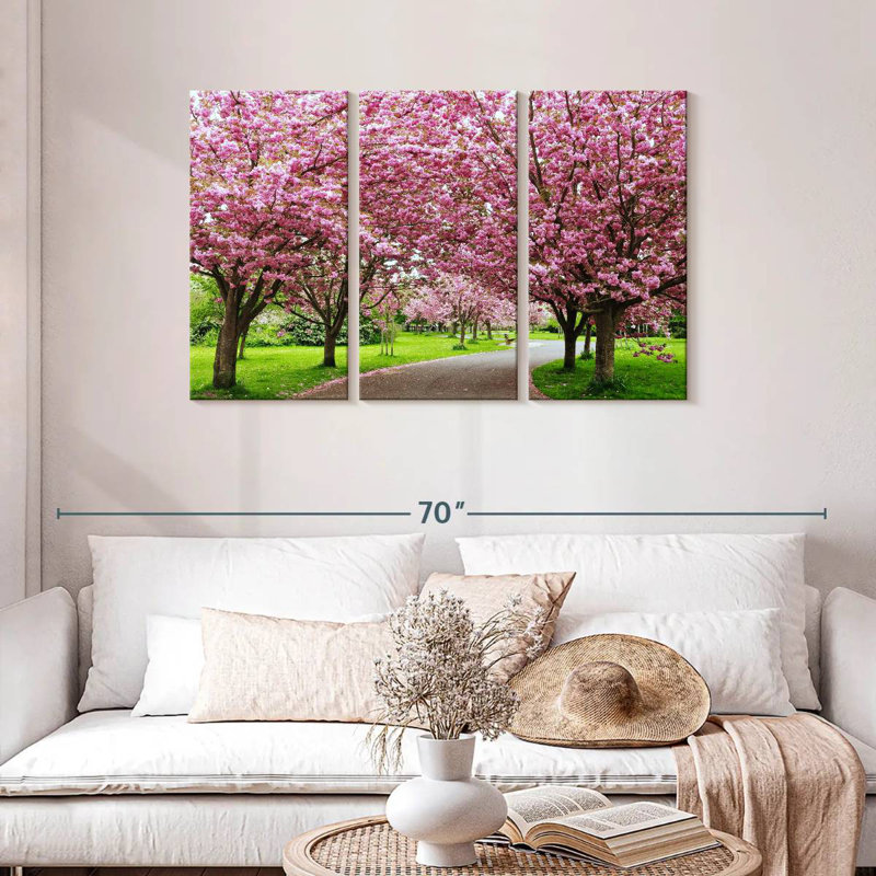 Chemin de jardin Harnek Cherry Blossom, H 28 po x l 45 po