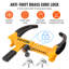 Wheel Lock, Universal Wheel Clamp Lock, Adjustable Anti Theft Trailer Lock Wheel Clamp, Heavy-duty Steel Tire Lock for ATV RV SUV Car Golf Cart Boats Motorcycles, with 6 Keys