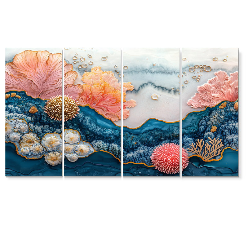 Avanita - Art - Pour le salon, H 28 po x l 48 po, 4