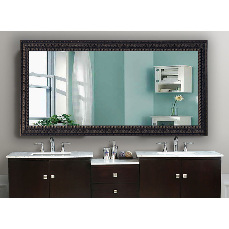 Donell Solid Wood Flat Mirror, 75.5" H x 39" W