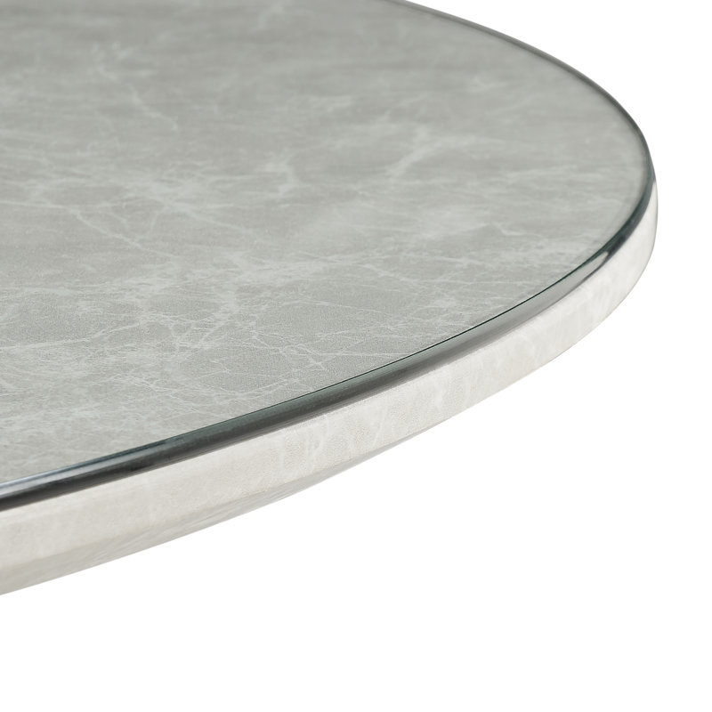Baysen Clear Round Table Protector, 120cm W x 120cm L