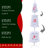 7.5FT Slim Artificial Christmas Tree Includes Foldable Metal Stand