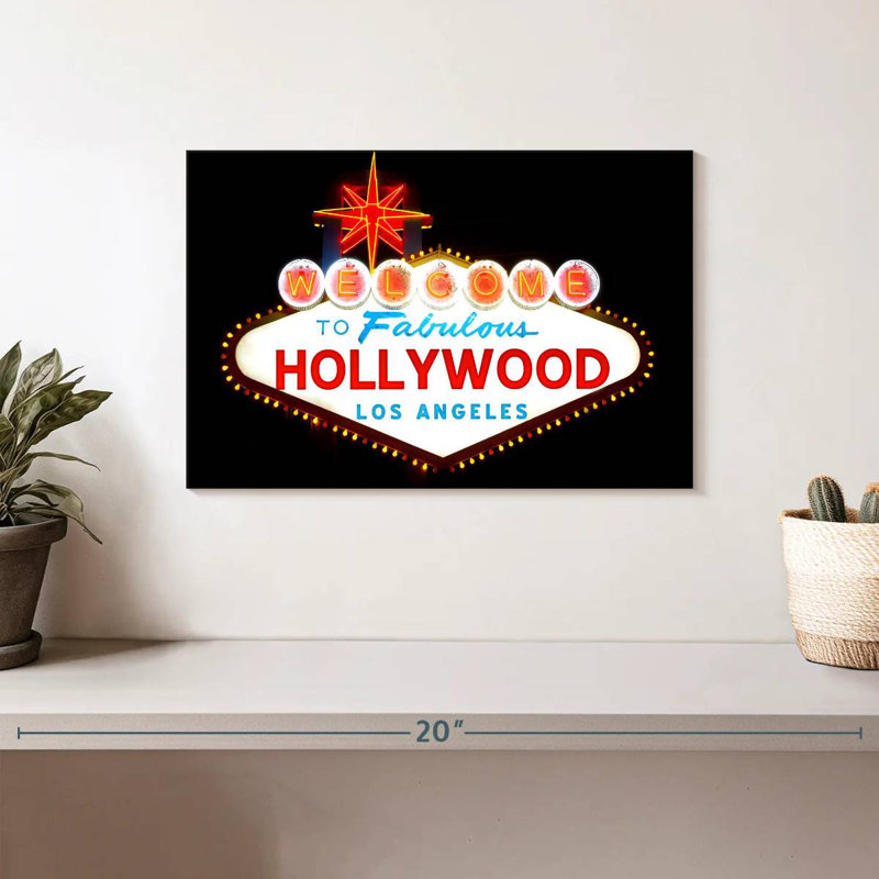 Panneau Nicci Fabulous Hollywood, H 8 po x l 12 po