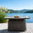 Ebba Aluminum Adjustable Height Fire Pit Table-637420187
