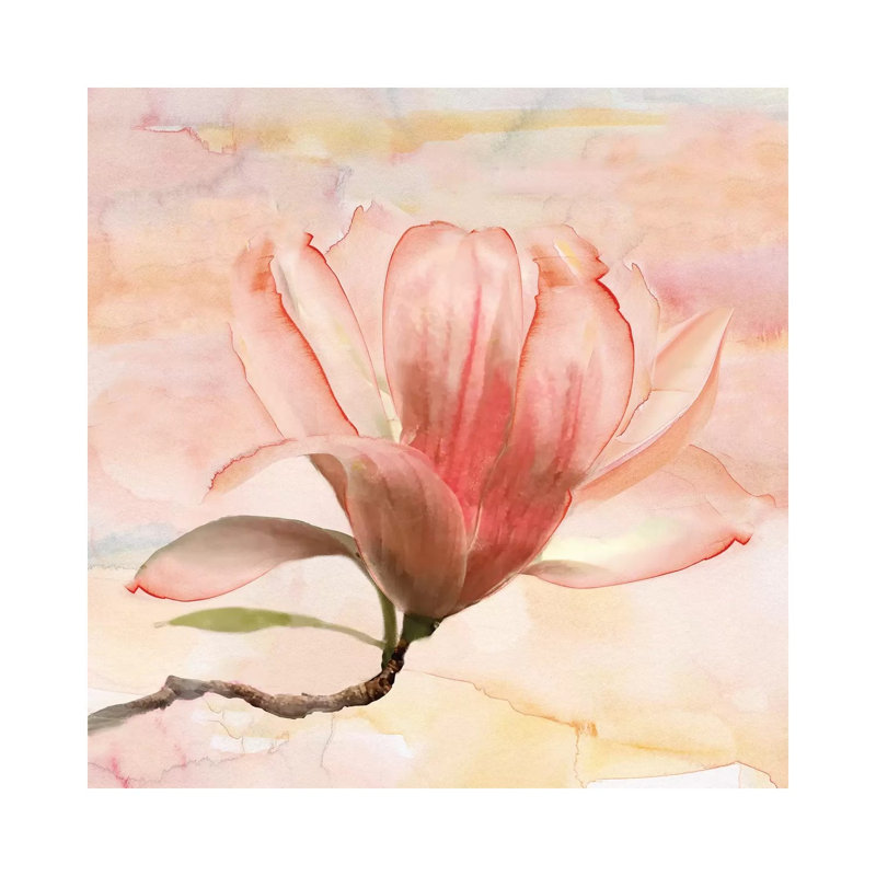 Dreamy Magnolia I by Nan - Print on Canvas, 66.04 cm H x 66.04 cm W x 1.91 cm D, Wrapped Canvas