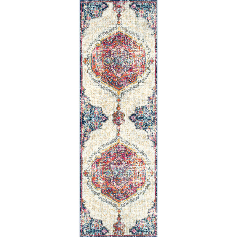 Oriental Area Rug, Runner 81 x 366cm