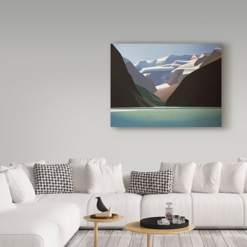 «Lake Louise», Etelca, impression sur toile tendue, H 14 po x l 19 po x P 2 po