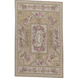 Needlepoint Wool Oriental Area Rug