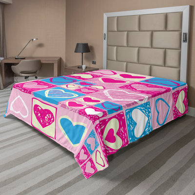 Ambesonne Autumn Top Flat Sheet Holiday Seasonal