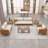 Simple modern elegant office sofa set