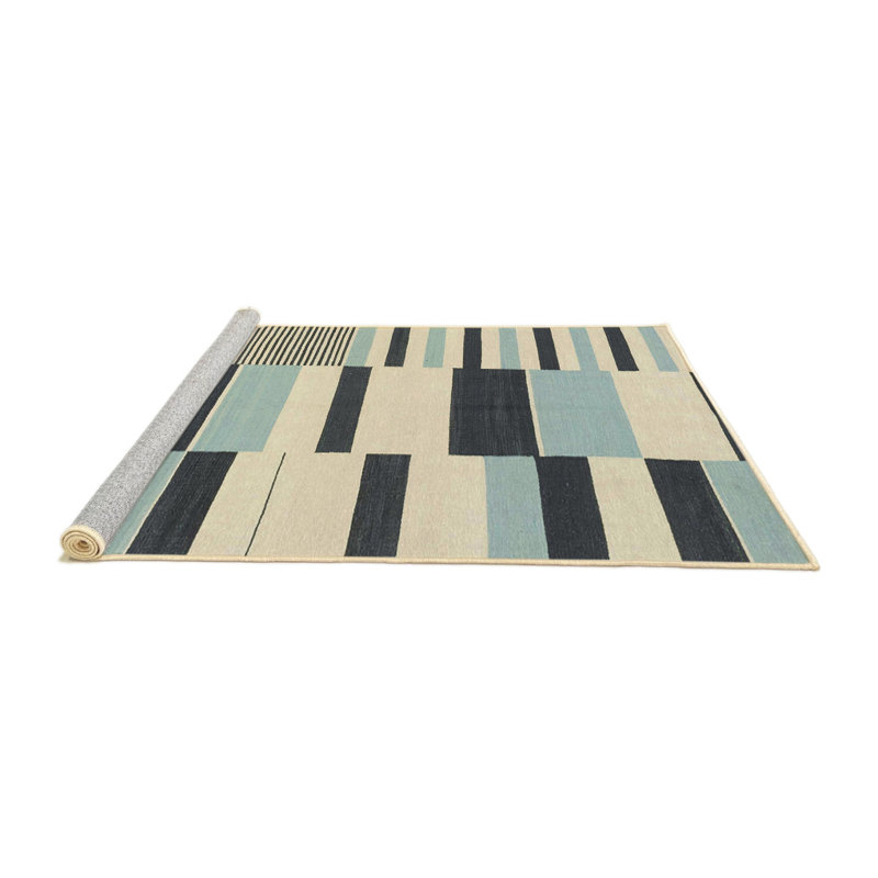 Abstract Indoor Rug, Round 5'