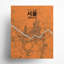 Séoul (coréen) - impression sur toile tendue-1017910834