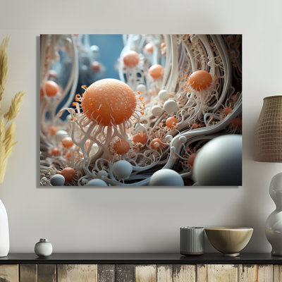 Microcosmos Geography - Abstract Landscape, art mural