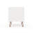 Rockefeller 20" Nightstand In White (1-Drawer)-1962341706
