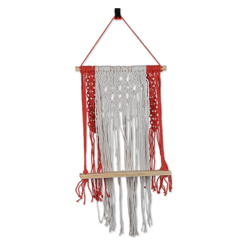 Havza Hand Woven Wood Wall Hanging