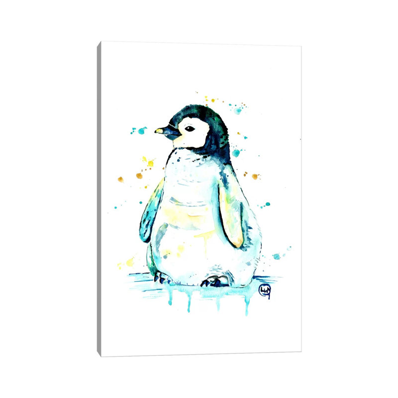 Waddle by Lisa Whitehouse - Wrapped Canvas Gallery-Wrapped Canvas Giclée, 66.04 cm H x 45.72 cm W x 1.91 cm D