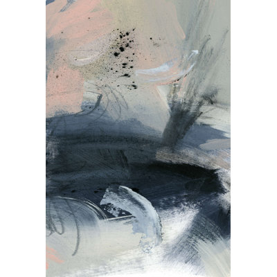 Abstrait rose brume I