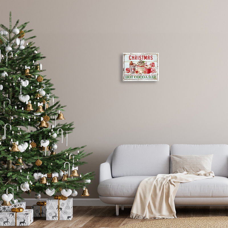 Art mural sur toile Festive Hot Chocolate par Creatif Belle