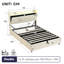 Upholstered Bed Frame With Hydraulic Storage-2017788455-2044331549