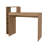 Natural Oak Computer Desk With Open Storage