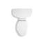 Kingston™two-piece elongated 1.28 gpf toilet with Class Five® flushing technology and left-hand trip lever, seat not included-1753034554