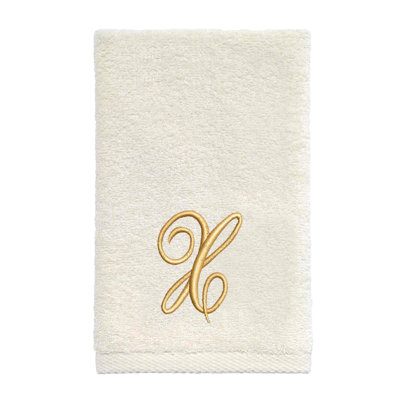 Winston Porter Zakaryan Fingertip Towel Letter X