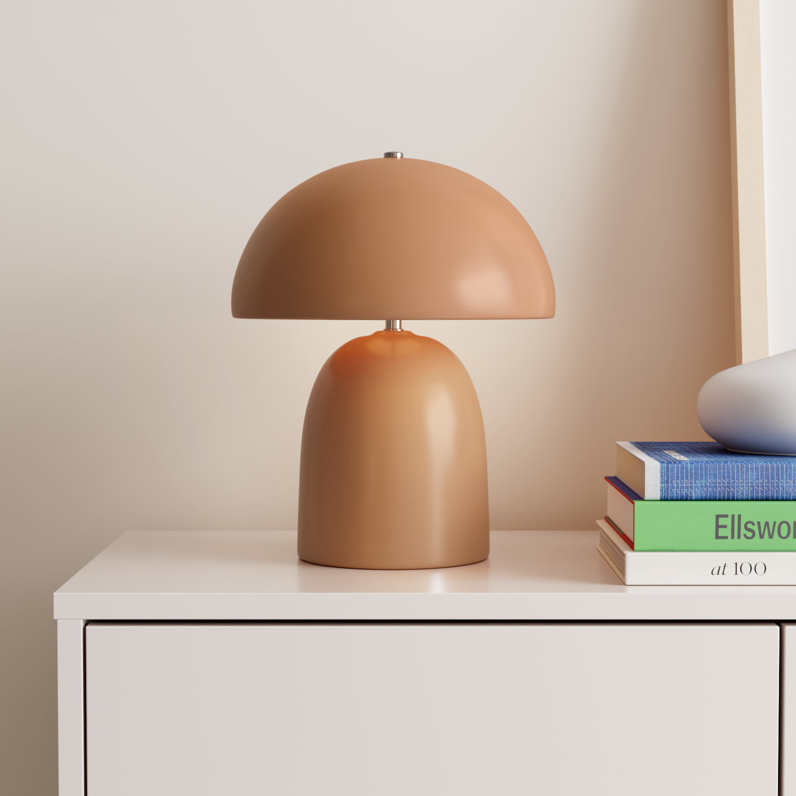 Hardacre Ceramic Table Lamp, Adobe