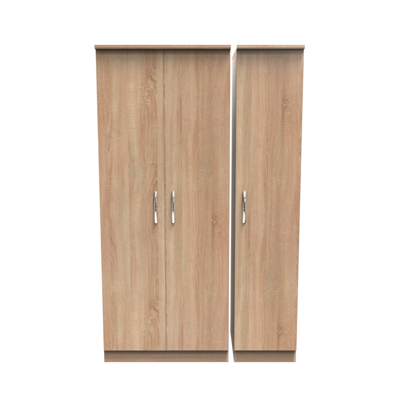 Dekyn Manufactured Wood Wardrobe, Bardolino Oak