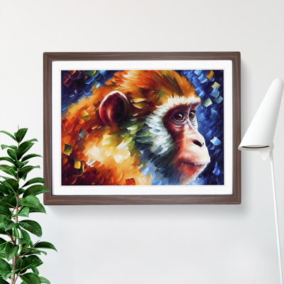 Monkey - Framed Print