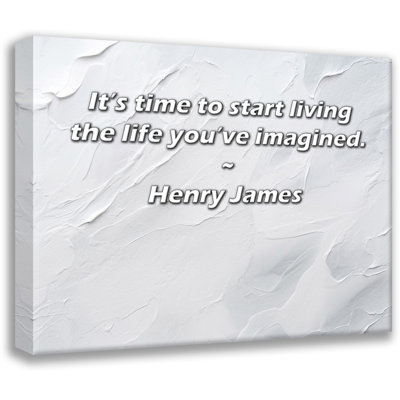 Astoria Grand Gallery Wrapped Canvas By Charles Fernyhough: "Thoughts can make history, but they usua