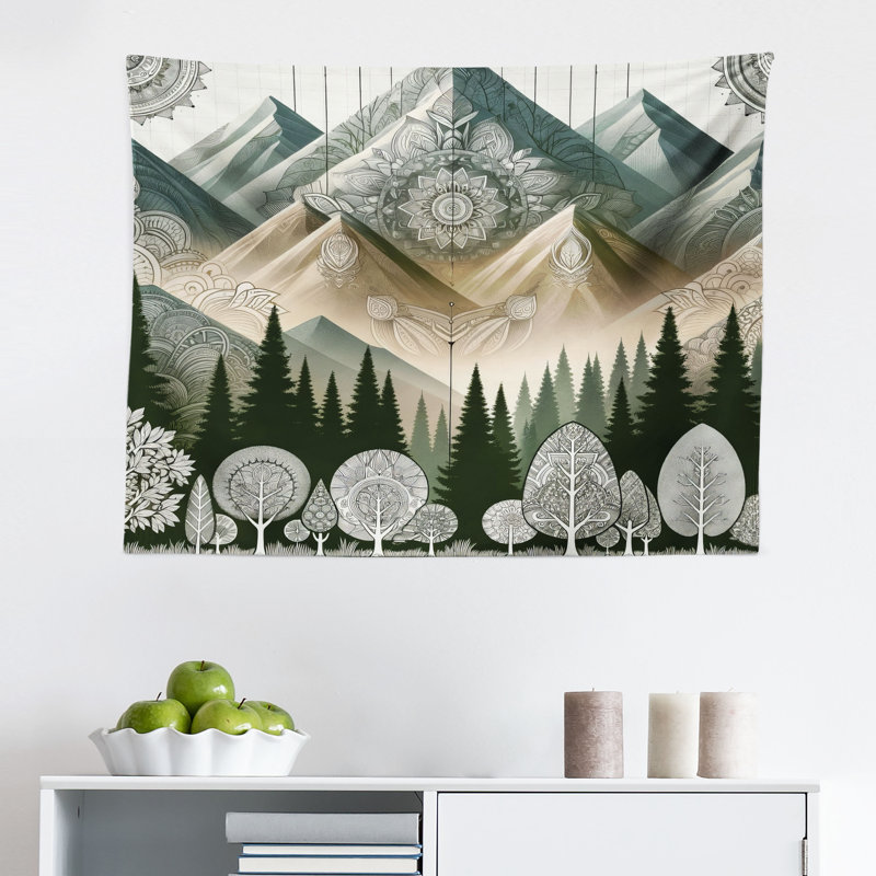 Microfiber Tapestry, 23" H x 28" W