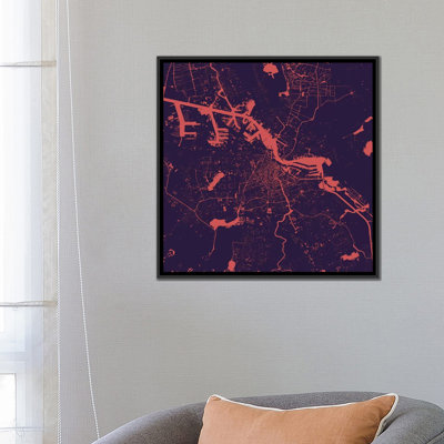 « amsterdam », impression sur toile tendue