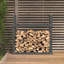 Firewood Rack 110x35x108.5 cm Solid Wood Pine-92590475