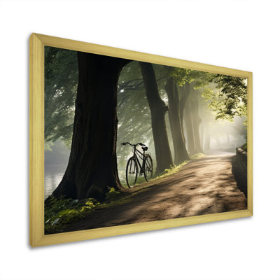 " Bicycle Serene Bicycle Path III "