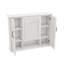 Armoire de rangement murale 36 po, armoire murale avec miroir, armoire à pharmacie avec porte triple-1528085783