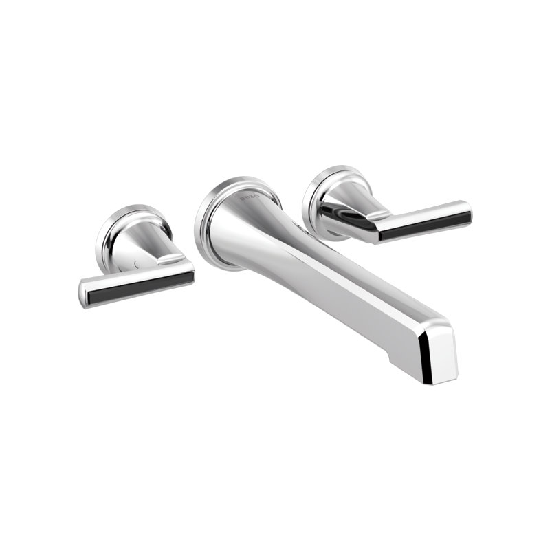 Levoir Two-Handle Wall Mount Tub Filler