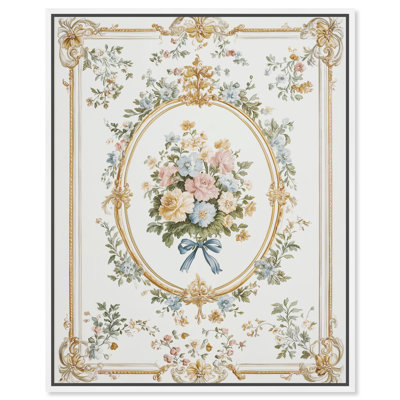 «Finesse I» encadrée, reproduction d'art sur toile par Art Remedy