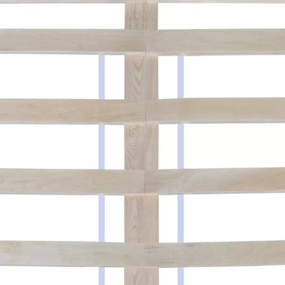 vidaXL Bed Frame Solid Pinewood