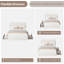 Teddy Fleece Thick Upholstered Platform Bed-1270213916