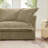 Ottoman, Modern Camel Corduroy | Wood Frame | Easy-Clean Covers-1836361563