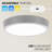 Leitner 1 LED Flush Mount Light – Modern Minimalist Design, Flicker-Free Illumination, Low-Profile, Perfect for Apartments, Lofts, and Small Spaces-32967555-94030214