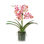 Orchid Arrangement In Glass Vase