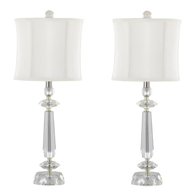 Contemporary Crystal Table Lamp