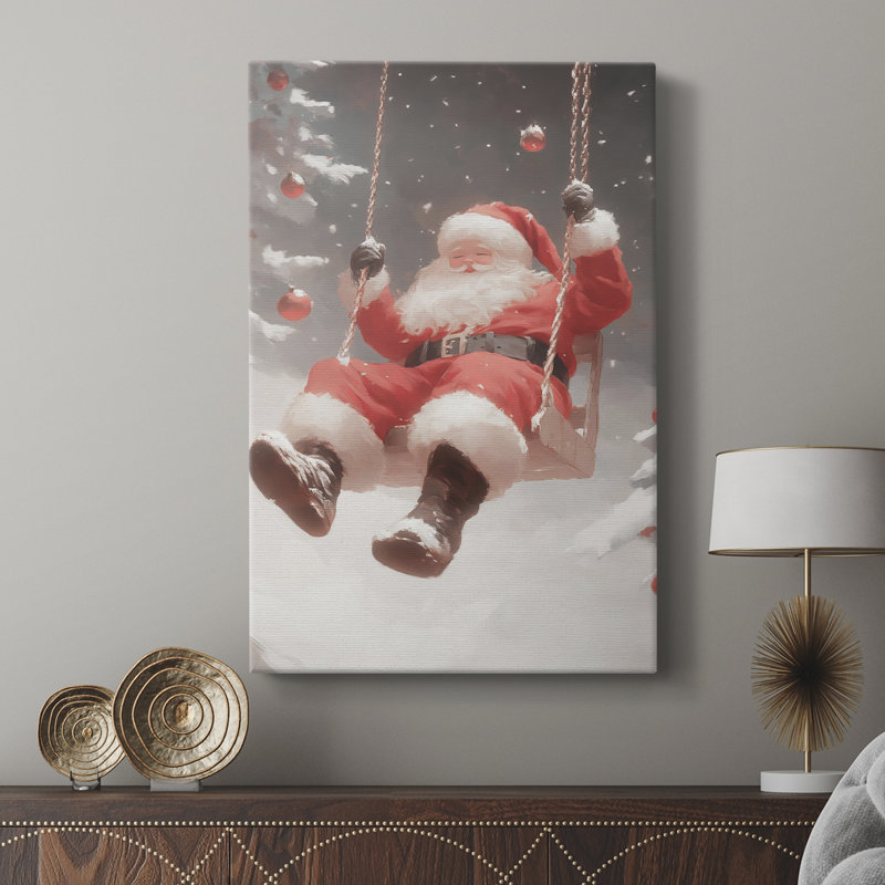 Art des Fêtes de Noël - série 2-LXIV - galerie sur mesure, H 18 po x l 12 po